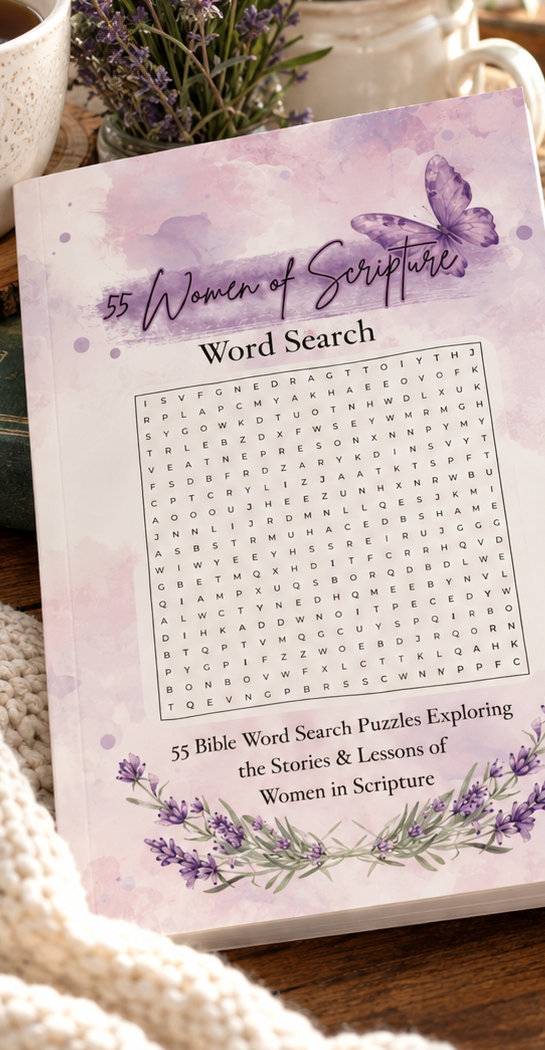 55 Women of Scripture puzzle book